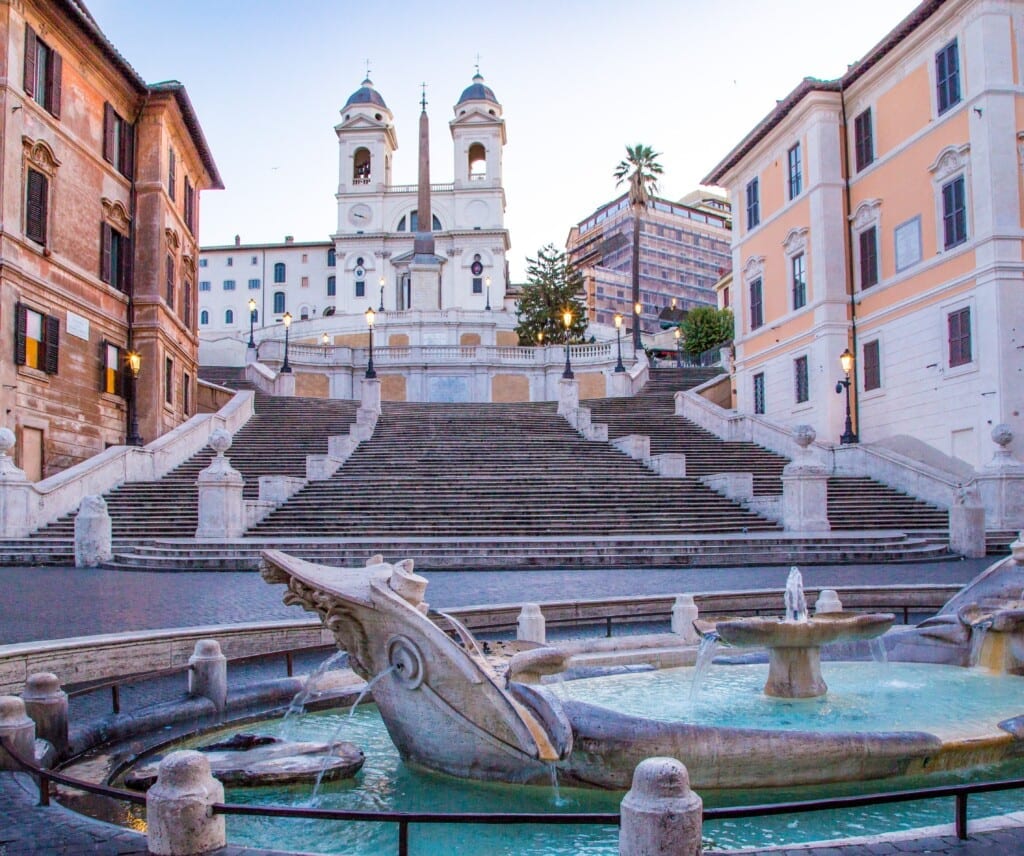 Spanish Steps in Rome - Piazza di Spagna