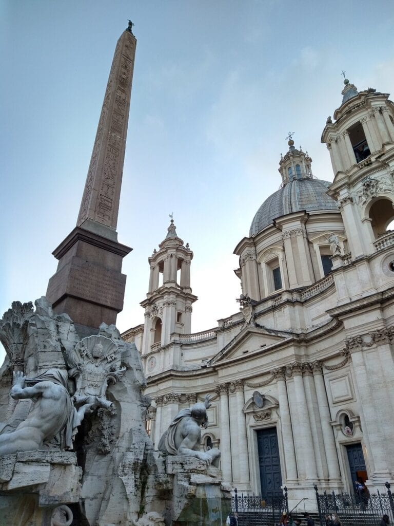 Baroque Art Masters Piazza Navona Bernini Fountain of the Four Rivers