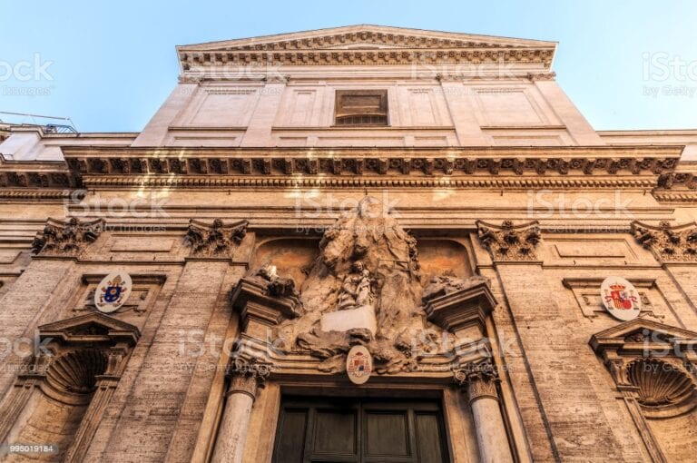 Hauntings in Rome - church of monserrato