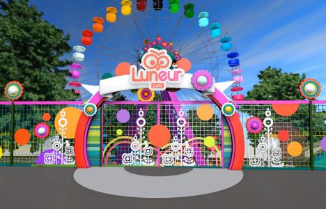 Luneur - Lunapark entrance