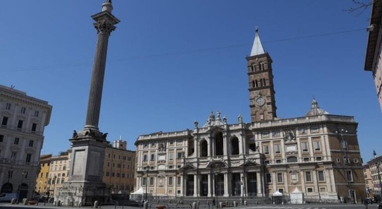 Passion of Christ - Santa Maria Maggiore exterior