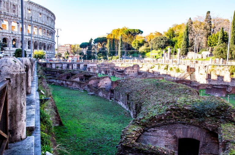 Ancient Rome Ludus Magnus - Colosseum