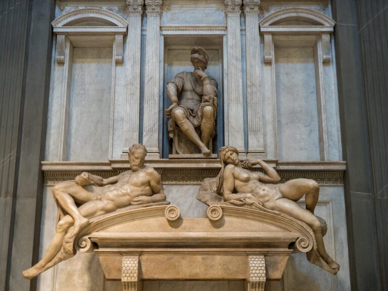 Michelangelo Medici Chapel Dawn and Dusk