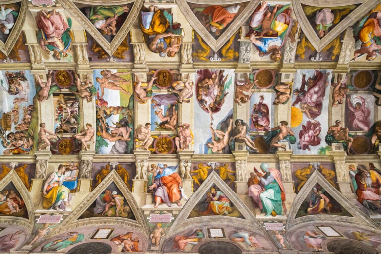 Michelangelo Sistine Ceiling - Sistine Chapel