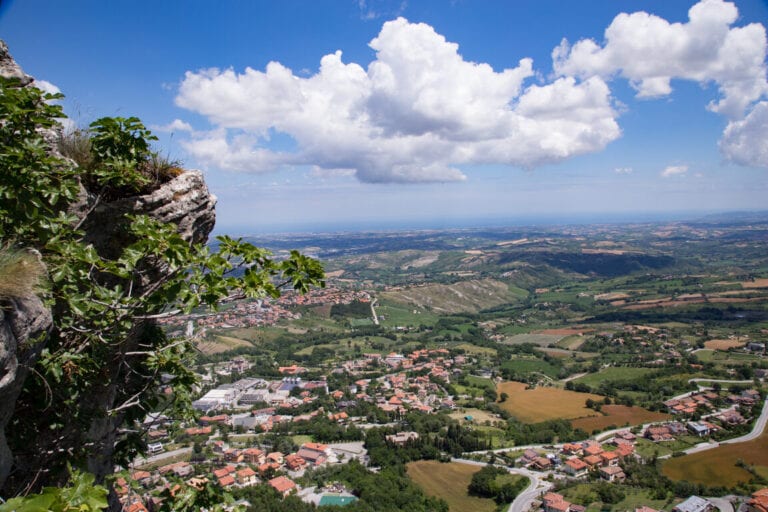 San Marino - valley view
