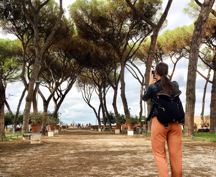 The Orange Garden in Rome; Giardina degli aranci