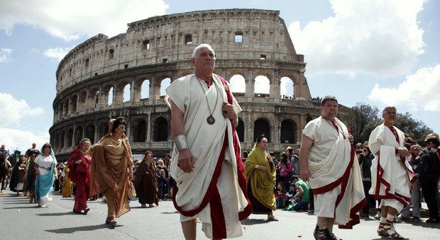 Founding of Rome celebration parade