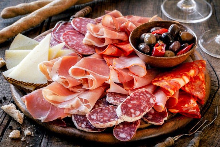 Meat and Cheese antipasti