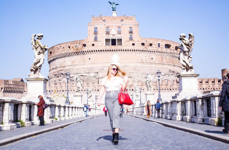 solo female traveller in Rome