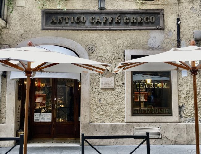 Coffee Shops in Rome - Antico Caffe Greco
