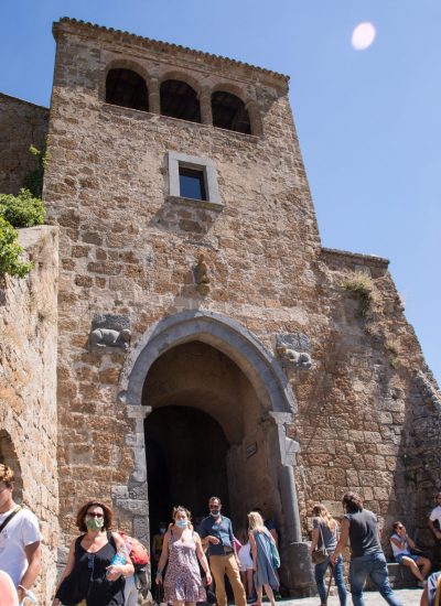 Civita di Bagnoregio - gate entry