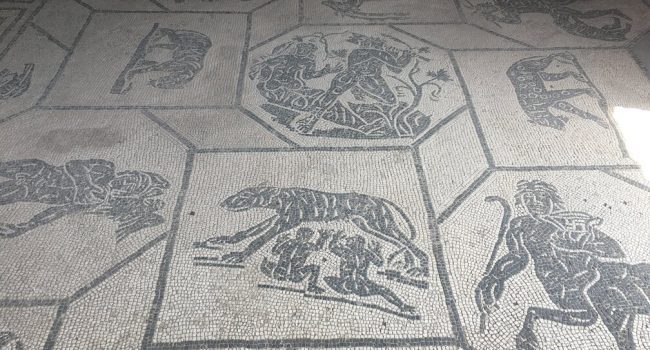 Ostia Antica mosaic floor