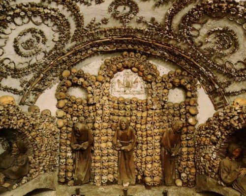 Catacombs and Crypts - Capuchin Crypts bone chapel