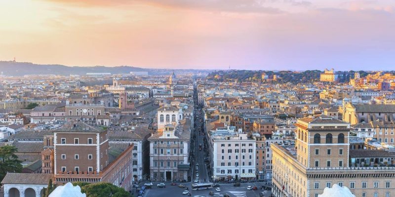 Best Views in Rome - Vittoriano view